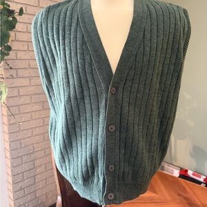Vintage Sweater Vest Tip Top Tailors Men’s M Preppy